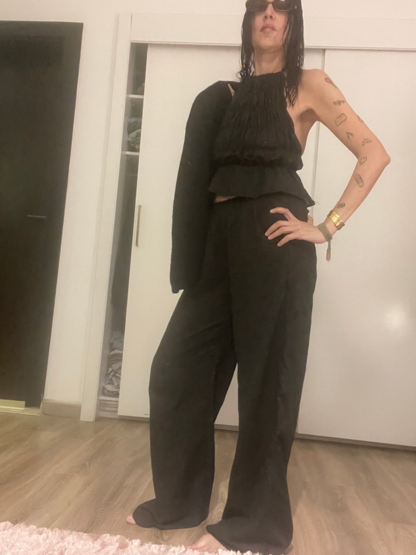 CHARCOAL GREY ROKAMA PANT