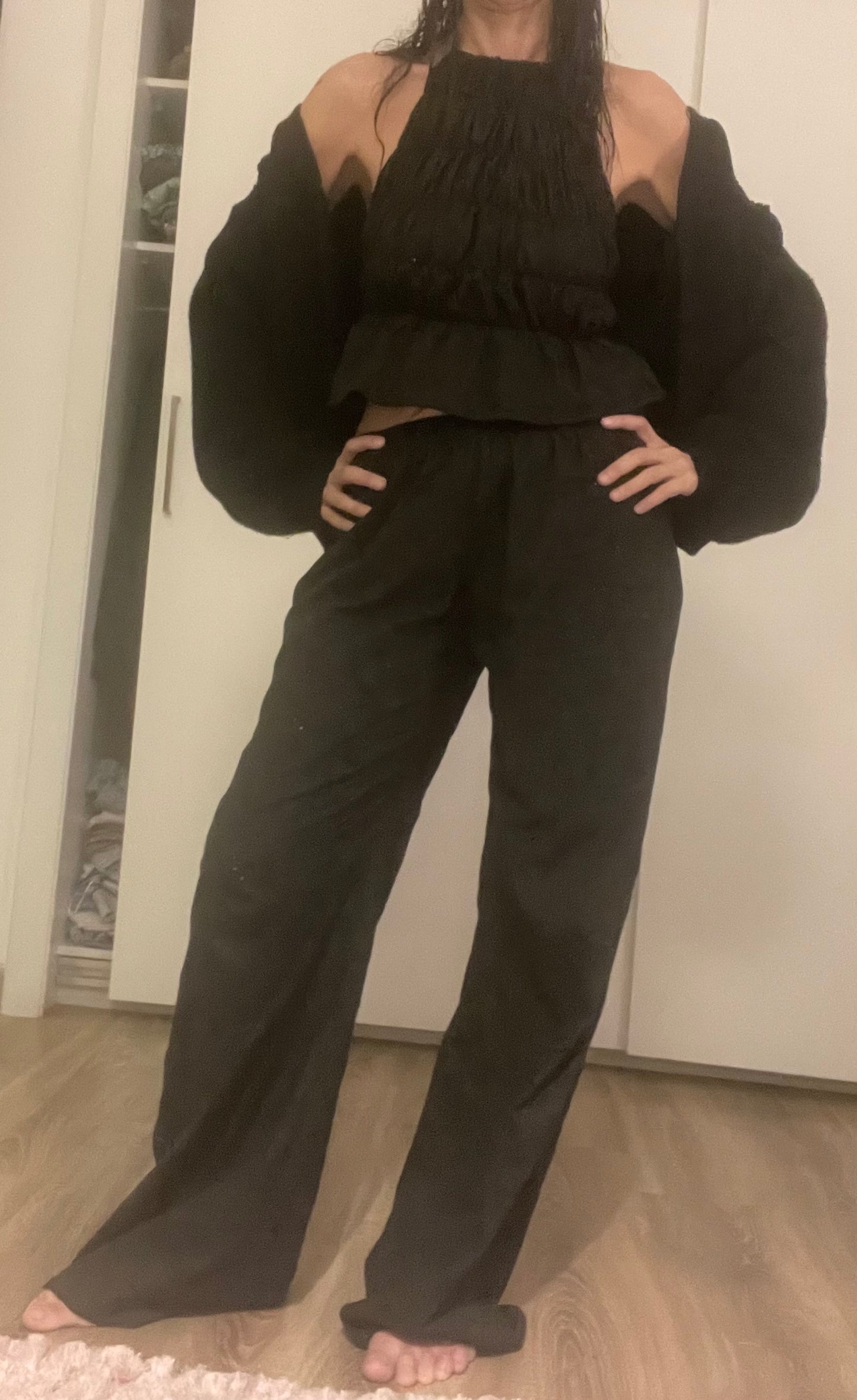 CHARCOAL GREY ROKAMA PANT