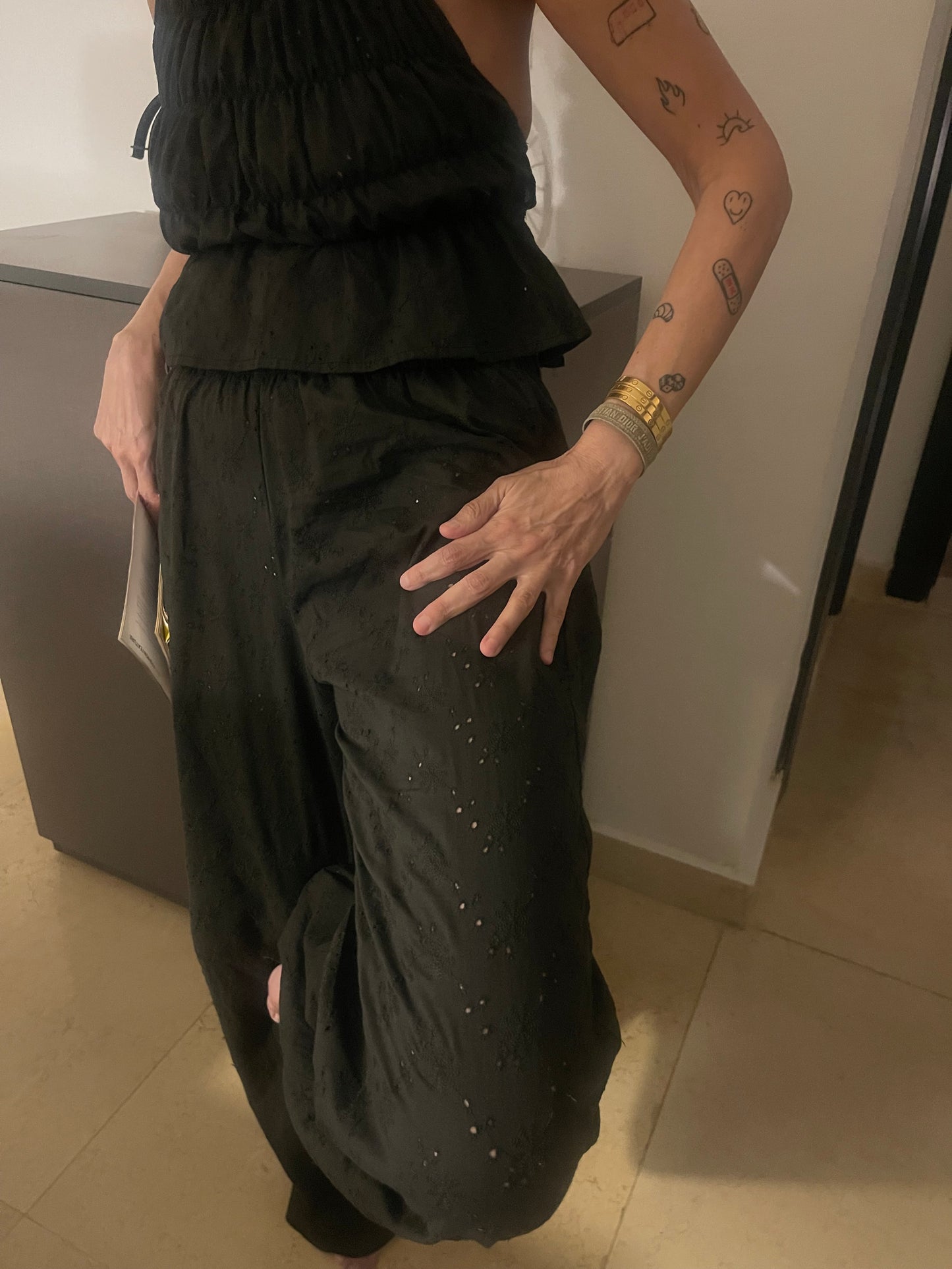 CHARCOAL GREY ROKAMA PANT