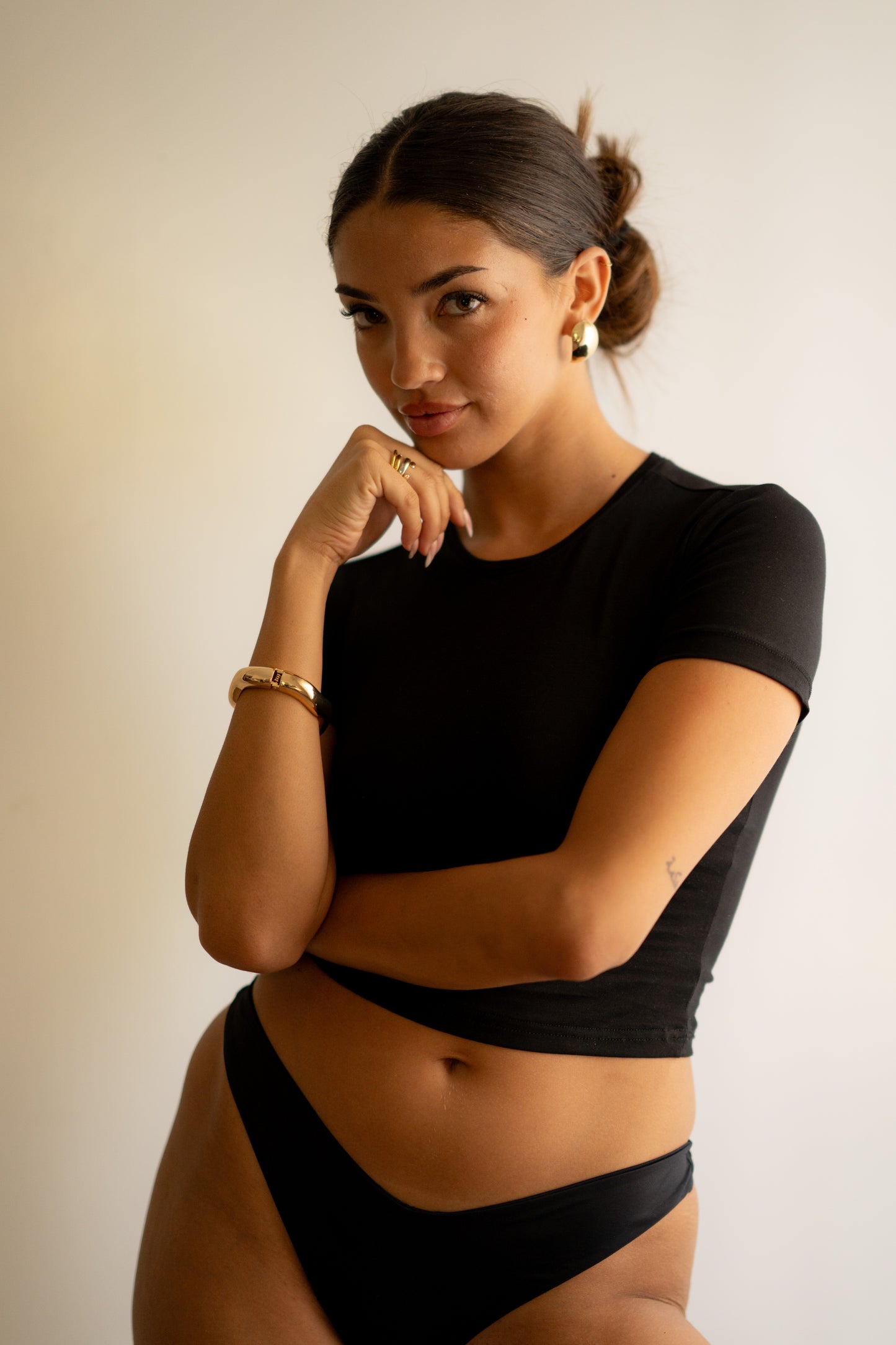 Black Baby Tee