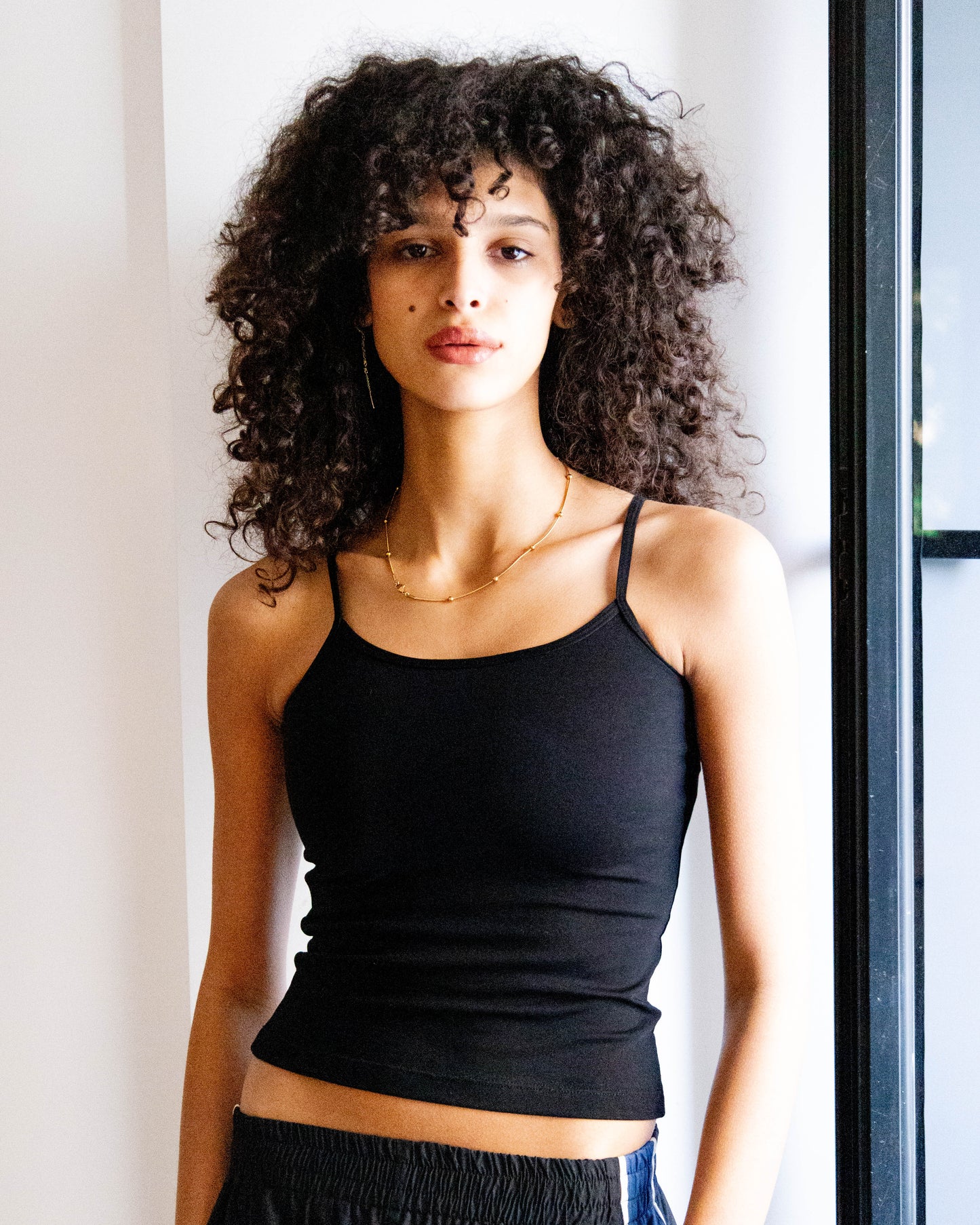 Black Spaghetti Strap Top