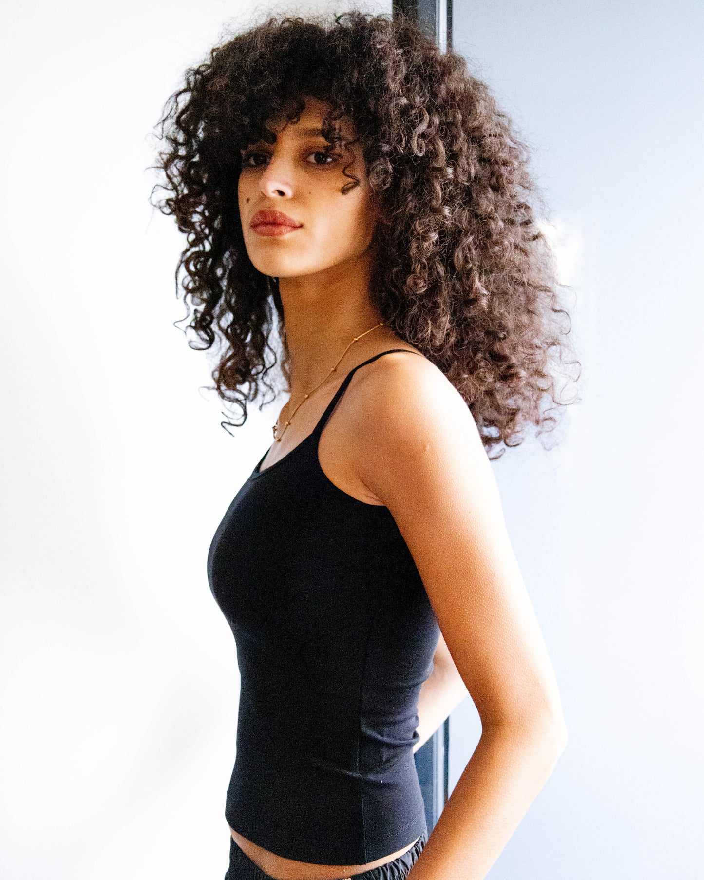 Black Spaghetti Strap Top
