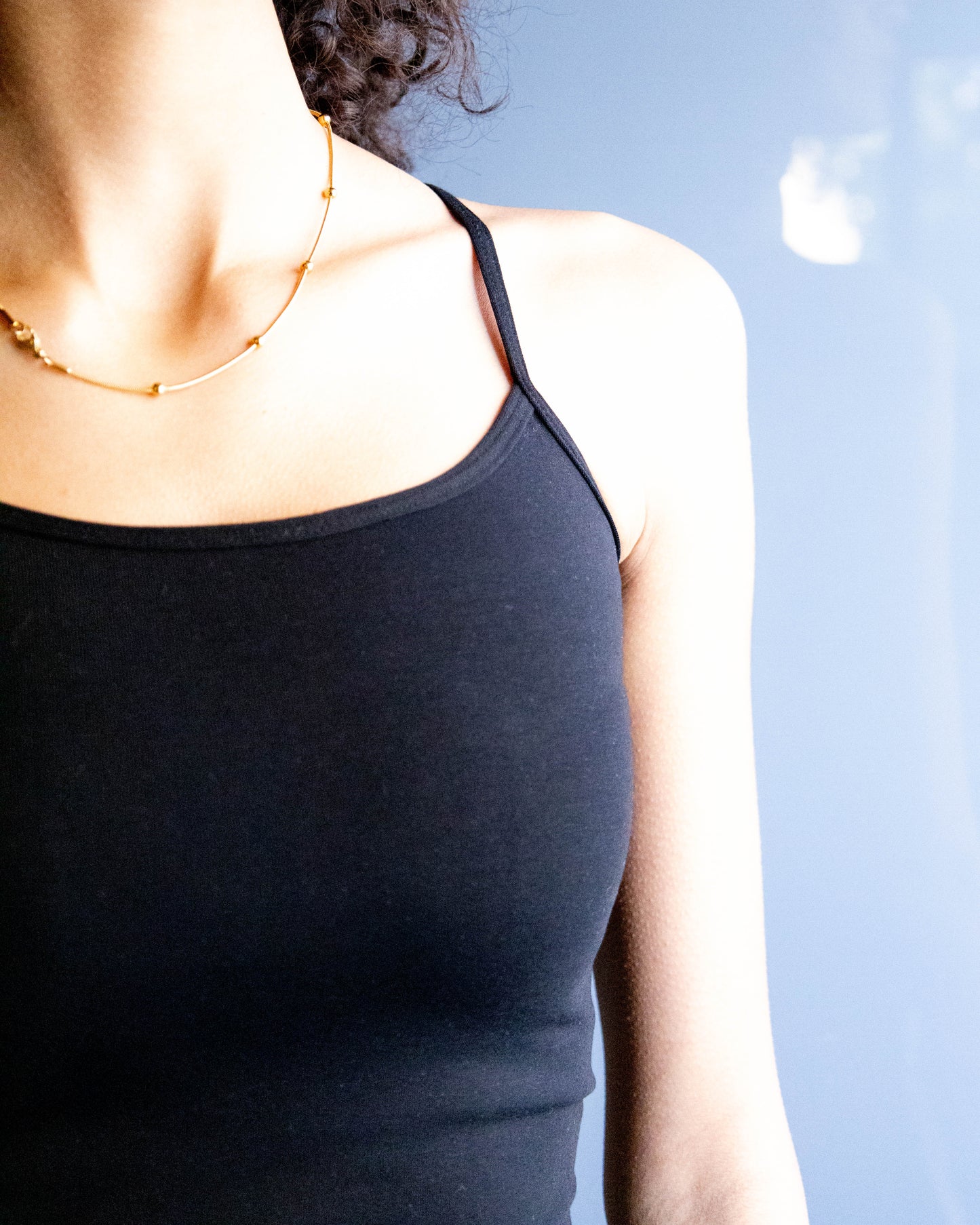 Black Spaghetti Strap Top