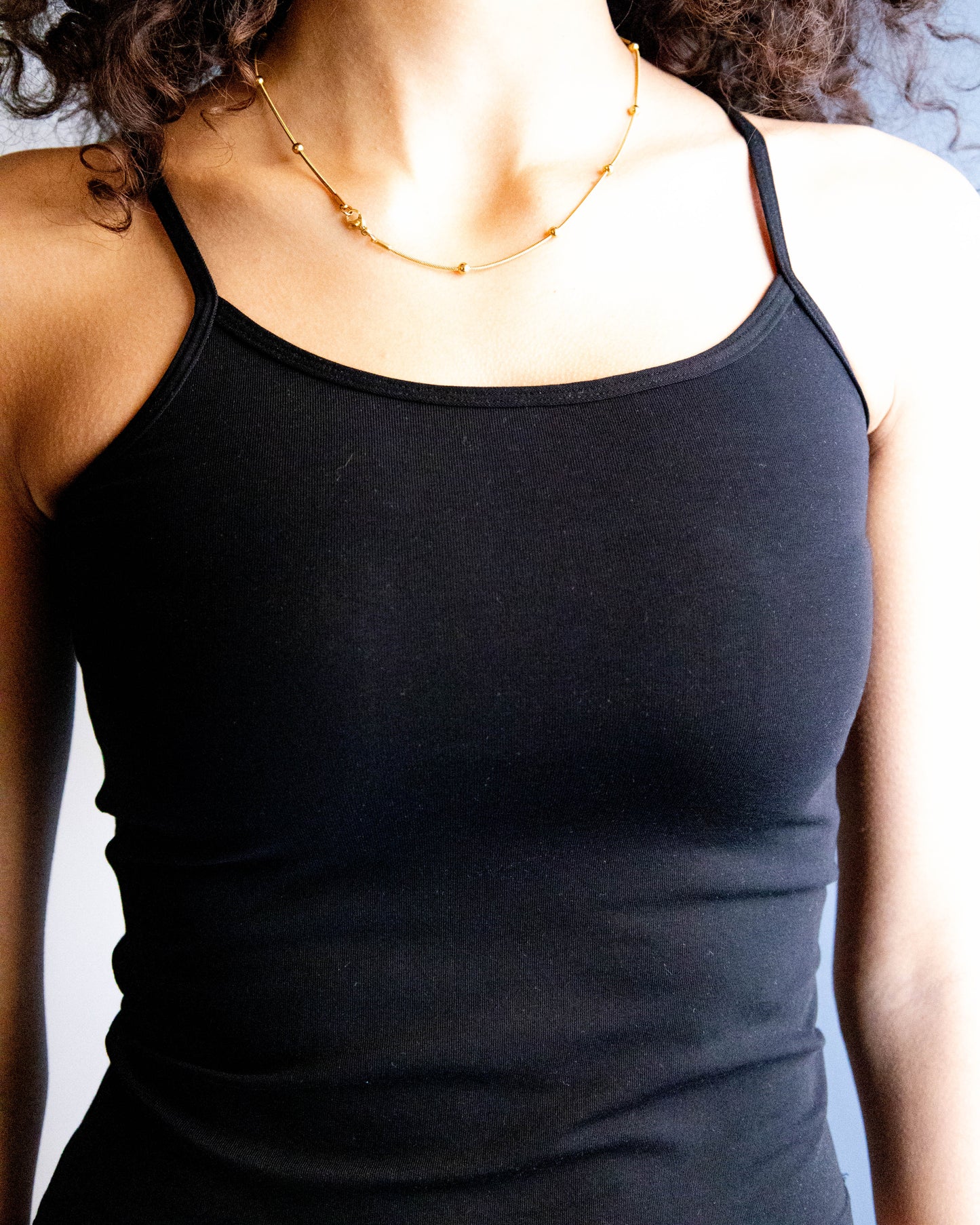 Black Spaghetti Strap Top