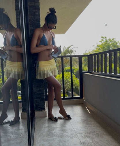 The Tulle Skirt Baby Yellow