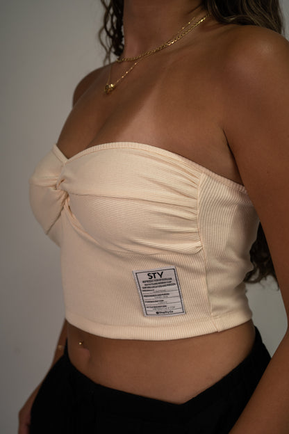 Pantone Knotted  Tube Top