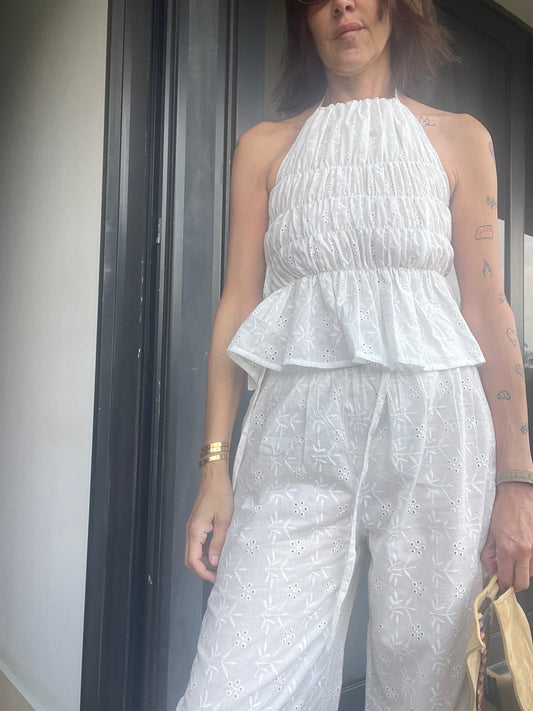 WHITE ROKAMA SET