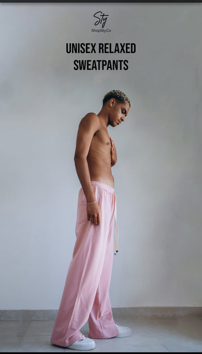 The Pink Unisex Sweatpants