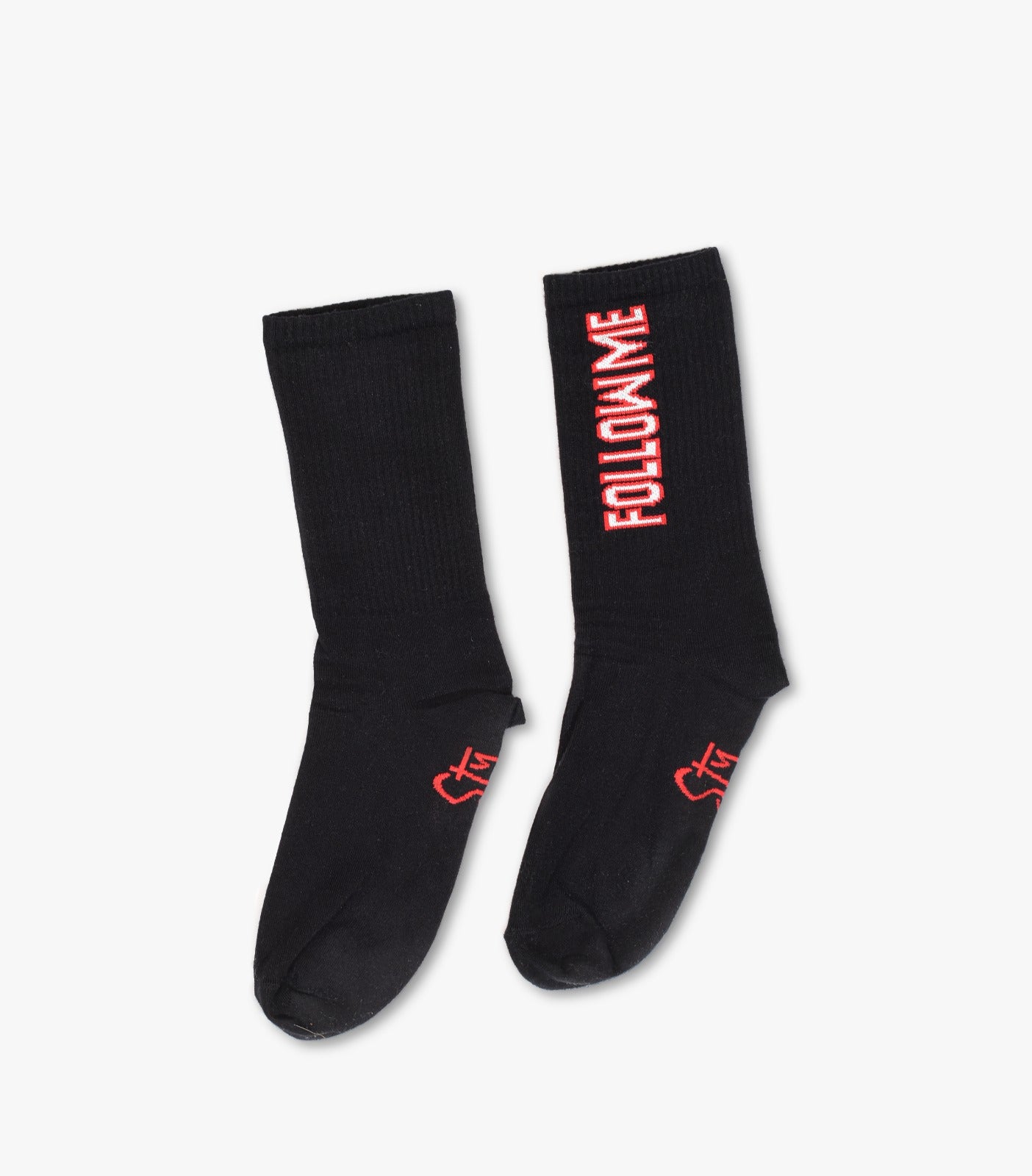 Follow `Me `Neck Socks