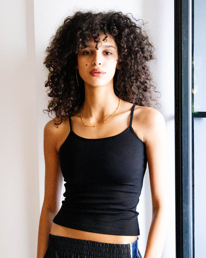 Black Spaghetti Strap Top