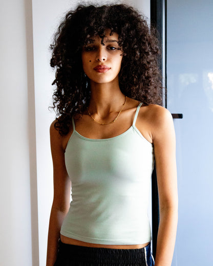 Teal Spaghetti Strap Top