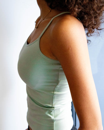 Teal Spaghetti Strap Top