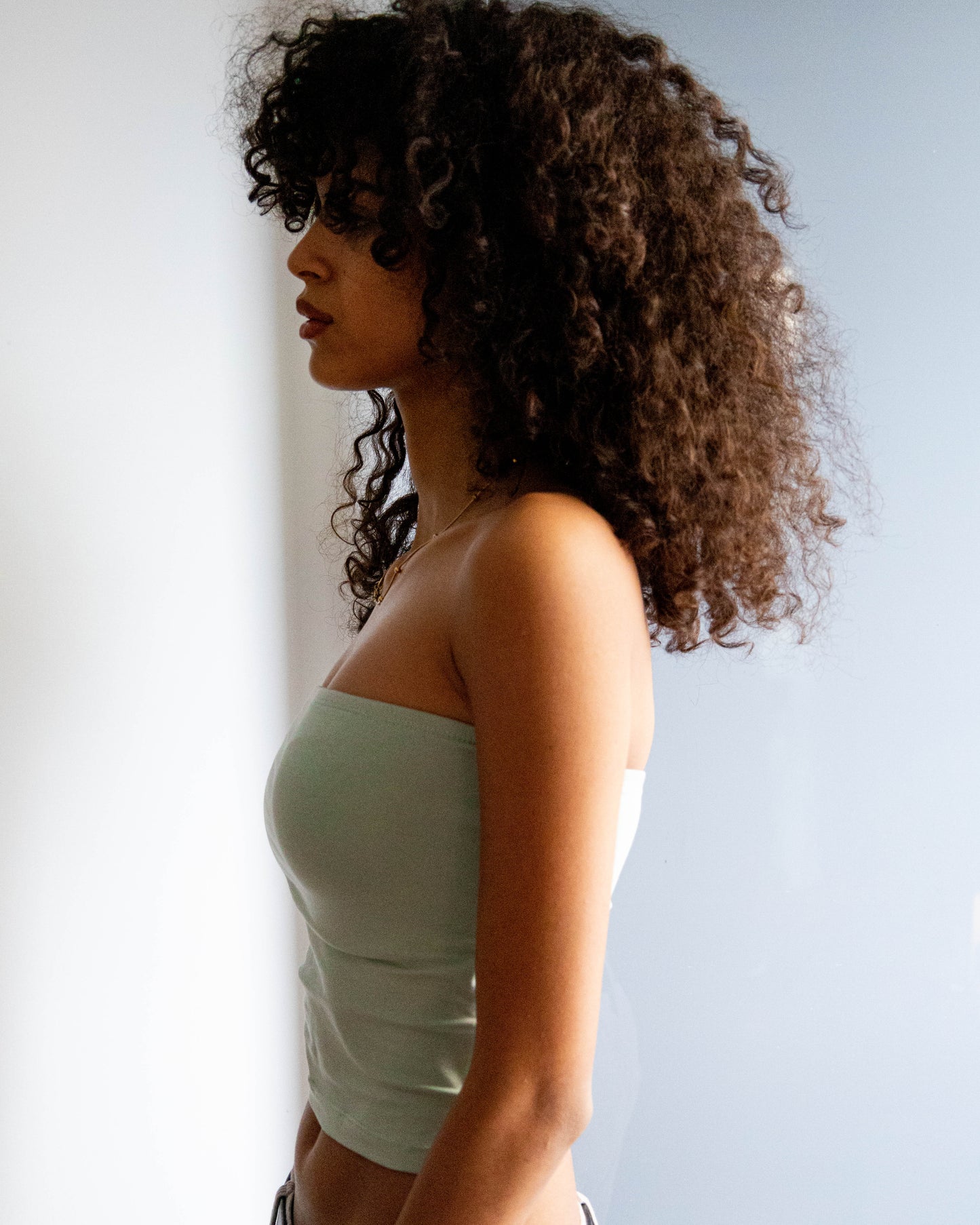 Teal Tube Top